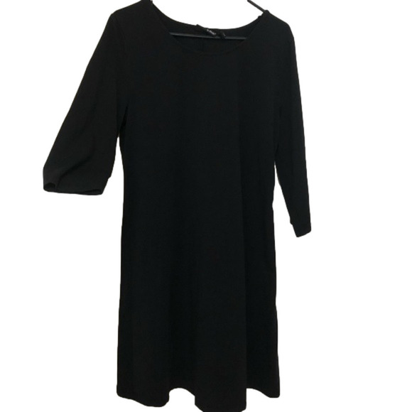 Attitudes by Renee 3/4 Sleeve Shift Dress - Picture 1 of 5